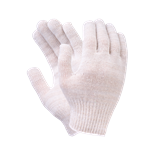 Перчатки х/б без ПВХ, 45гр, 10 класс, арт. 0114Р, белые 00010014257