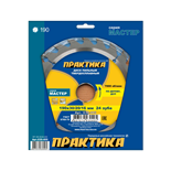 Диск пильный твёрдосплавный по дереву, ДСП 190 х 30/20 мм 24 зуба, Практика 030-405 030-405