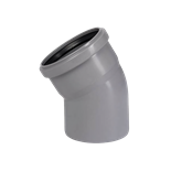 Отвод для внутренней канализации Plastimex 110 мм 30° 110/30 РР
