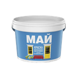 Краска МАЙ интерьерная влагостойкая, ведро 2,5 кг О01900