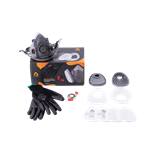 Комплект для защиты дыхания Jeta Safety J-SET Dust Kit 5500P: полумаска, фильтры P2R, адаптеры, держатели 5500Р(К)DK-M