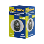 Патрон ключевой 13 мм 3/8&amp;quot;-24UNF, Практика 030-214 030-214