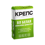 Шпаклевка цементная Крепс ВЛ белая, 20 кг OCA56