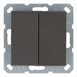 Переключатель перекрестный 2-кл. 10А IP20 механизм мокко Jasmart G3014Z 1944992
