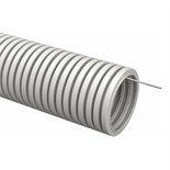 Труба гофрированная ПВХ d16мм с протяжкой сер. (уп.100м) TOKOV ELECTRIC TKE-TG/P-16-C06/100 1967332