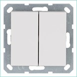 Переключатель перекрестный 1-кл. 10А IP20 механизм бел. глянцевый Jasmart G3013W 1944985