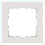 Рамка 1-м G-Classic бел. глянцевый Jasmart G1001W 1945015