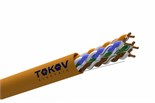 Кабель витая пара U/UTP 4х2х24AWG(0.48мм) кат.5E LSZH Fluke tested (м) TOKOV Eletrcic TKE-C10-U/UTP-42-5E-305-LSZH 1980916