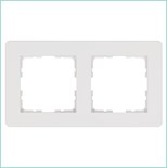 Рамка 2-м G-Flex бел. глянцевый Jasmart G1102W 1945044