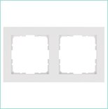 Рамка 2-м G-Classic бел. глянцевый Jasmart G1002W 1945038