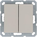 Выключатель 2-кл. 10А IP20 механизм тауп Jasmart G3023T 1944933