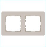 Рамка 2-м G-Flex тауп Jasmart G1102T 1945046