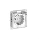 Розетка AtlasDesign Aqua 16А IP44 с заземл. защ. шторки с прозр. крышкой быстрозажим. клем. механизм бел. SE ATN440146S 1948580