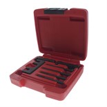 JTC-6786 - Набор инструментов для демонтажа форсунок топливных (LAND ROVER JAGUAR 2.7/3.6 OEM 303-1127) JTC - 
Специально предназначен для снятия форсунок системы питания дизельных двигателей 2.7 TDi V6 & 3.6 TDi V8.
Применение: Land Rover Discovery 3, Di JTC-6786