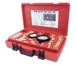 JTC-1225 - Тестер для инжекторов универсальный в кейсе JTC - 
  Предназначен для тестирования инжекторов.
  В комплект входят манометр 3-1/2'' со шкалами 0-145 PSI и 0-1000 кПа, манометр низкого давления 2-1/2'' (для давления ниже 15 PSI), адаптеры, шла JTC-1225