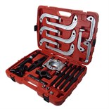 JTC-1035 - Съемник подшипников гидравлический универсальный в кейсе JTC - Комплектация

10-тонный гидравлический цилиндр диаметр 37,7 мм - 160 мм х 16Т (дюйм) - 1 шт.
Комплект лап: 4"-6"-8" – по 3 шт. каждых.
Двойная головка – 1 шт.
Тройная головка – JTC-1035