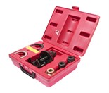 JTC-1305 - Приспособление для снятия верхних шаровых опор передней подвески набор в кейсе (VW AUDI) JTC - Комплектация

Регулировочный винт;
Съемник;
Втулка для установки;
Втулка для демонтажа;
Втулка для демонтажа;
Оправка для демонтажа;
Оправка  JTC-1305