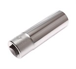 JTC-47617 - Головка торцевая 1/2" 17мм глубокая L=76мм JTC - 
  6 граней, метрический размер. 
  Изготовлена из закаленной хром-ванадиевой стали.    
  Размер: 1/2&rdquo;х17 мм.
  Общая длина: 76 мм.    
  Количество в оптовой упаковке: 10 шт. и 100  JTC-47617