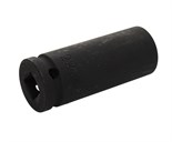 JTC-6354 - Головка для гайки колеса 1/2" 22мм JLR 6-гранная JTC - 
Ребристая конструкция предотвращает деформацию гайки колеса и застревание между гайкой и головкой;
Посадочный квадрат - 1/2" Dr x 22 мм;
Длина - 78 мм;
Граней - 6;
Применяемость - JLR;
Кол JTC-6354