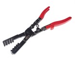 JTC-4535 - Съемник хомутов с фиксатором 0-65мм JTC - 
Специальная конструкция захватов подходит для пружинных хомутов.
Оснащены ручным фиксатором положения, что позволяет держать клещи открытыми.
Диапазон захвата: 0-65 мм. JTC-4535