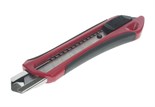 JTC-5535A - Нож 18мм с сегментированным лезвием усиленный JTC - 
Выдвижные отламывающиеся лезвия.
Ширина лезвия 18 мм, 1 запасное лезвие расположено в рукояти.
Двухцветный держатель удобен при использовании. JTC-5535A