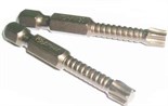 Биты TORX: Т5 x 25 мм набор 10 шт ТОРСИОННЫЕ магнитные антислип SKRAB 43835 43835