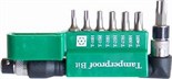 Биты TORX: Т10H x 25 мм - Т40H x 25 мм в наборе с Г-образным держателем 8 предметов SKRAB 41620 41620