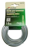 Леска для триммера 2,4 мм x 15 м квадрат СЕРДЕЧНИК ПРОФИ SKRAB 28374 28374