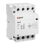 Контактор модульный КМ 63А 3NО+NC (3 мод.) EKF km-3-63-31 274781