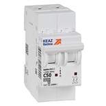 Выключатель автоматический модульный OptiDin BM63-2C50-4.5-УХЛ3 КЭАЗ 326808 1671041