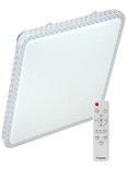 Светильник светодиодный PREMIUM MYSTERY QUADRO 75Вт 230В 3000-6500К 6000лм IP40 530х530х70мм настенно-потолоч. управляемый с пультом ДУ КОСМОС KSMystQD75W 1851212