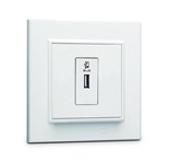 Розетка для зарядного устройства USB KAREA бел. Makel 56001465 1743334
