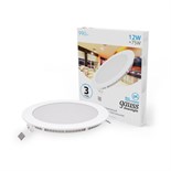 Светильник светодиодный Slim 12Вт 6500К IP20 990лм 220-240В ДВО круг бел. GAUSS 939111312 564198