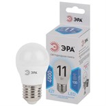 Лампа светодиодная P45-11W-840-E27 шар 880лм Эра Б0032989 1297586