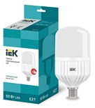 Лампа светодиодная HP 50Вт 4000К нейтр. бел. E27 230В IEK LLE-HP-50-230-40-E27 479690