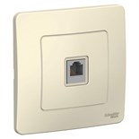 Розетка телефонная 1-м СП Blanca RJ11 молочн. SE BLNIS011002 1210311