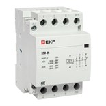 Контактор модульный КМ 25А 3NО+NC (3 мод.) EKF km-3-25-31 311027