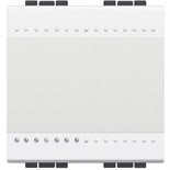 Переключатель промежуточный 1-кл. 2мод. СП LivingLight 16А IP20 механич. клеммы бел. Leg BTC N4004M2N 1041285