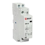 Контактор модульный КМ 20А 2NО (1 мод.) EKF km-1-20-20 227372