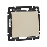 Выключатель 1-кл. СП Valena 10А IP31 250В механизм сл. кость Leg 774301 33815