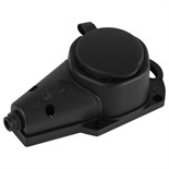Колодка ЭРА KX-1e-B-IP44 каучуковая с заземлением 1 розетка 16A IP44 черн. Эра Б0068402 1952920