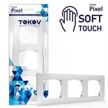 Рамка 3-м Pixel универс. айс TOKOV ELECTRIC TKE-PX-RM3-C34 1909876