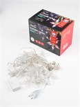 Гирлянда Бахрома "Арка" (с насадками-звездами) ICLD136WW-C-ST 136LED 2.5х1.2м 8режимов IP20 тепл. бел. SHLights 4690601054234 1899246