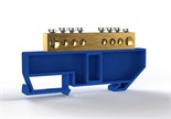 Шина нулевая на DIN-изоляторе 8х12мм 8 отвер. латунь TOKOV ELECTRIC TKE-BCB-812-8-DIN/N 1855436