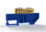 Шина нулевая на DIN-изоляторе 8х12мм 6 отвер. латунь TOKOV ELECTRIC TKE-BCB-812-6-DIN/N 1855435