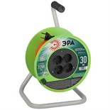 Удлинитель на катушке 4х30м без заземл. RP-4-2x1.0-30m ПВС 2х1 Эра Б0059782 1811238