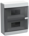 Корпус пластиковый ЩРН-П-18 IP41 черн. прозр. дверь UNION Compact IEK UIC-KP12-N-18-41-K01 1792036