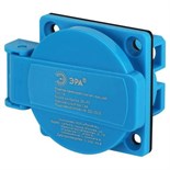 Розетка панельная СП R(PAN)-16-2P-PE-IP54 112 2Р+PЕ 16А 220В IP54 защ. крышка Эра Б0057937 1773084