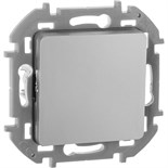 Выключатель 1-кл. Inspiria 10А IP20 250В 10AX механизм алюм. Leg 673602 1445141