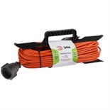 Удлинитель-шнур на рамке 1х30м без заземл. 6А IP20 UFx-1-2х0.75-30m ПВС 2х0.75 Эра Б0046822 1428703